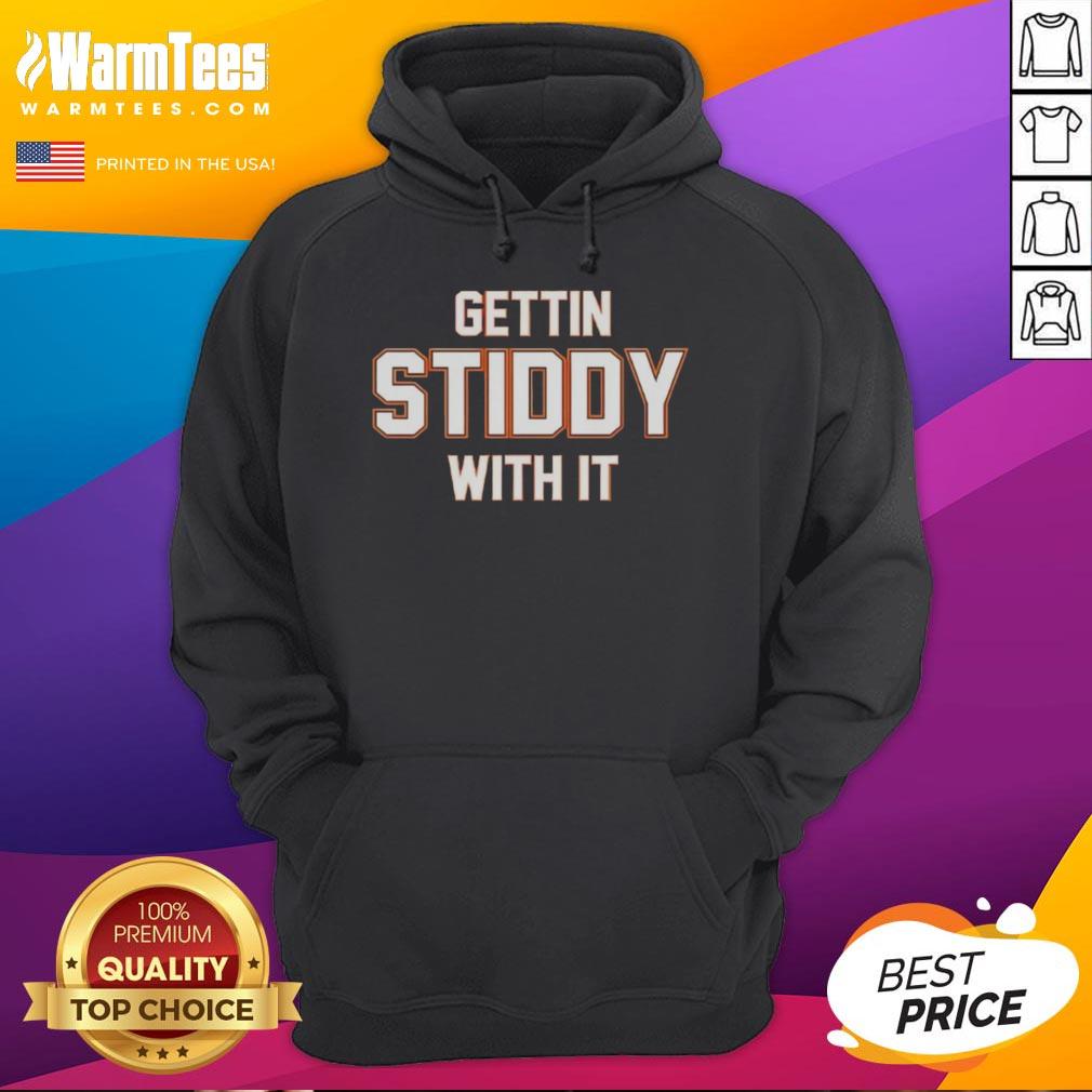 Alt Text: Top Denver Broncos Gettin Stiddy With It Hoodie showcasing team spirit and stylish design for fans.