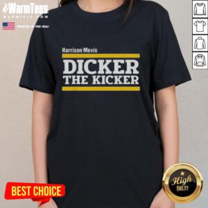 Top Los Angeles Rams Harrison Mevis The Thiccer Kicker ladies tee showcasing team pride and stylish design.