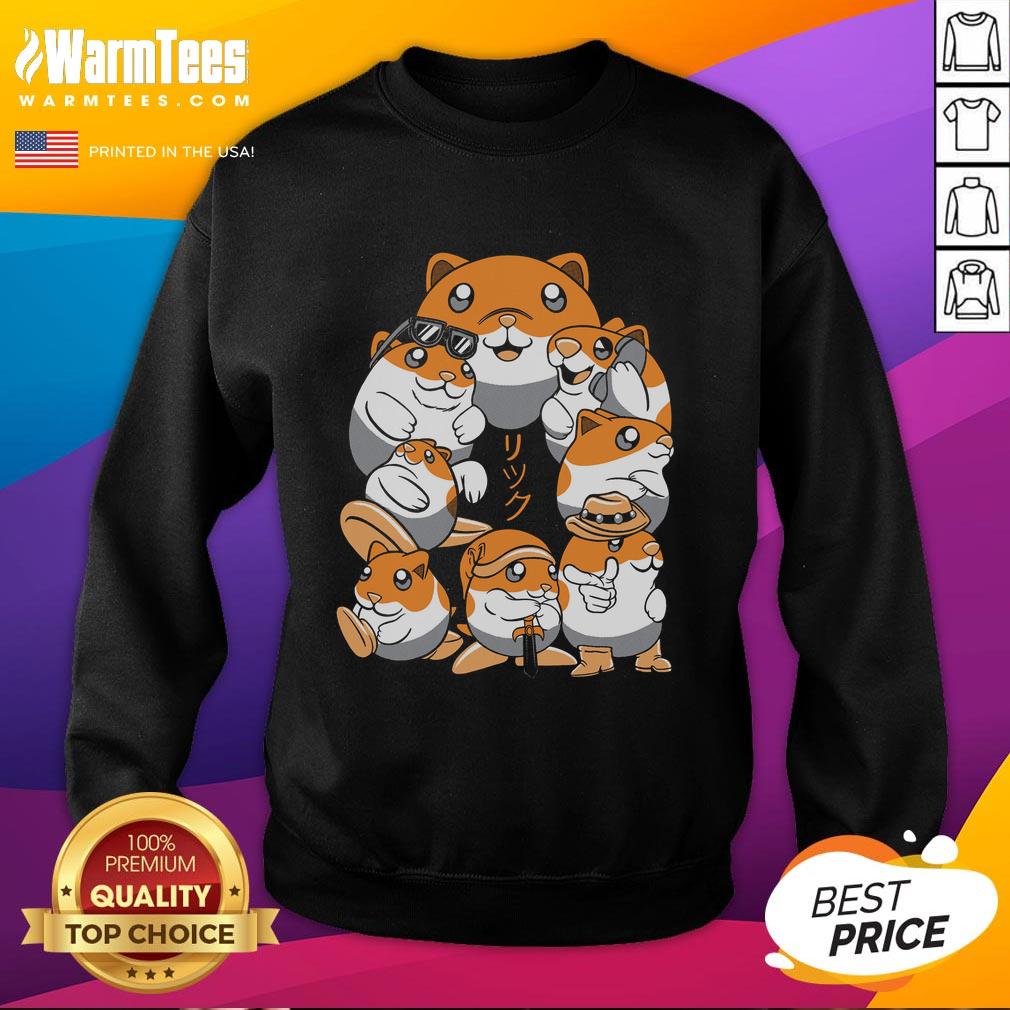 Cozy Nice-A-Rick-Roll sweatshirt featuring a playful design, perfect for fans of classic internet memes and casual wear.