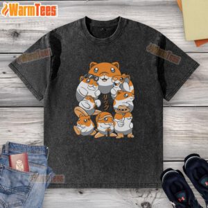 Nice-A-Rick-Roll-Washed-T-Shirt featuring a vintage design with vibrant colors, perfect for casual wear and Rick Astley fans.