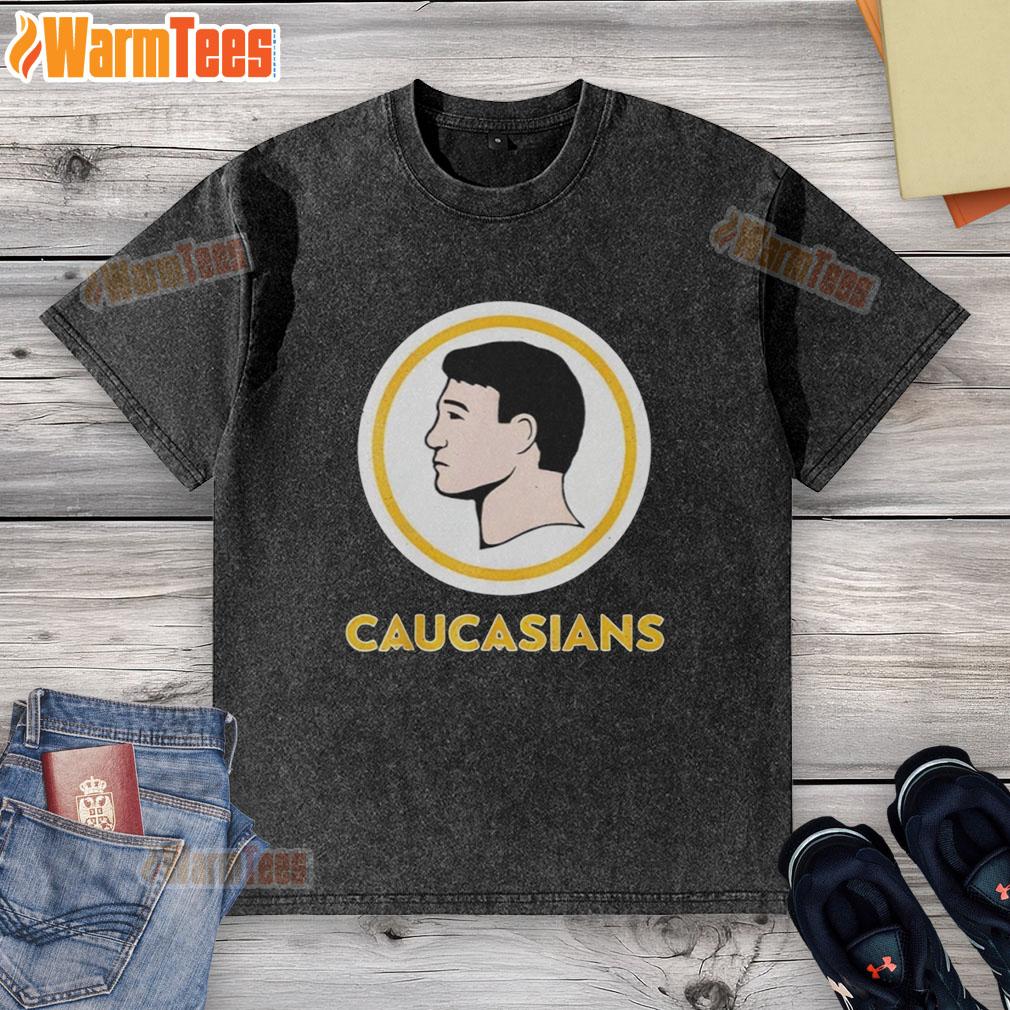 Funny vintage washed t-shirt featuring Nice Caucasians design, perfect for casual and trendy outfits.