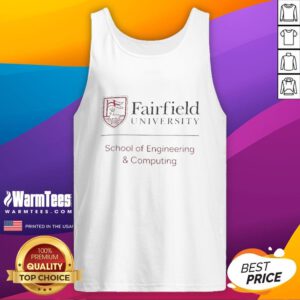Premium Fairfield Stags School of Engineering and Computing tank top, featuring the iconic logo and stylish design.