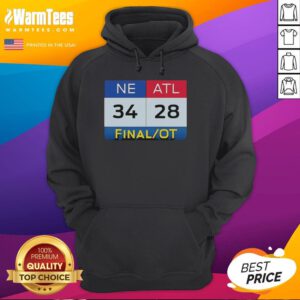 Premium NE 34 ATL 28 Final Hoodie featuring a stylish design and high-quality fabric, perfect for casual wear.