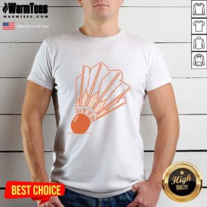 Stylish Pretty Nelson Atkins Shuttlecock T-Shirt featuring a vibrant shuttlecock design for art and sports enthusiasts.