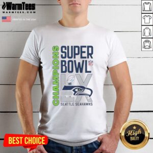 Alt Text: Pretty NFL Super Bowl LX Trophy Seattle Seahawks Champions T-Shirt featuring vibrant design and team colors.