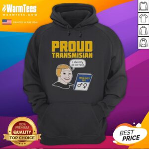 Good Proud Transmisian I Identify As Correct Hoodie in vibrant colors, showcasing pride and identity in fashion.