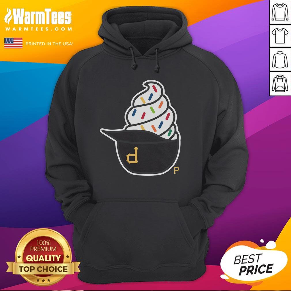 Alt Text: Cozy Nice Pittsburgh Pirates Ice Cream Hoodie showcasing team spirit and style for fans of all ages.