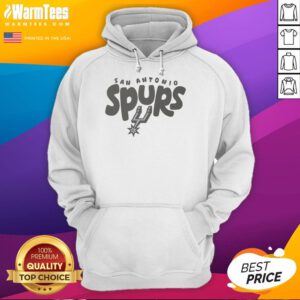 Official San Antonio Spurs Bubble Hoodie featuring team colors and logo, perfect for fans and casual wear.