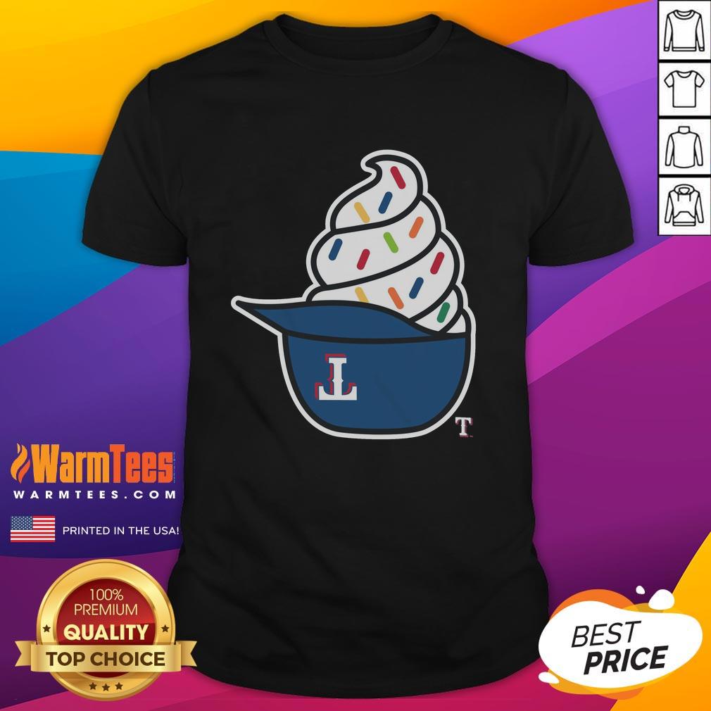 Official Texas Rangers Ice Cream T-Shirt featuring team logo and colorful ice cream design for fans and collectors.