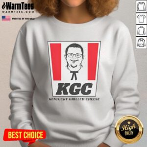 Premium KGC Kentucky Grilled Cheese sweatshirt supporting Down syndrome awareness with stylish design.