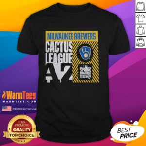Premium Milwaukee Brewers Cactus League Spring Training 2026 T-Shirt featuring team logo and vibrant colors for fans.