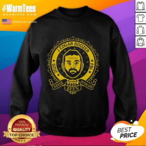 Alt Text: Awesome J. Edgar Boozer sweatshirt featuring a stylish design and comfortable fit, perfect for casual wear.