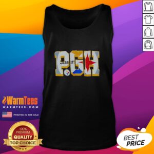 Awesome Pittsburgh Steelers NFL graphic tank top featuring bold team logo, perfect for fans and summer wear.
