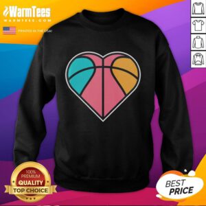 Awesome SATX Basketball Heart San Antonio Spurs NBA Sweatshirt showcasing team spirit and style in vibrant colors.