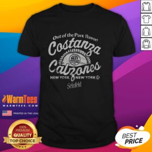Awesome Seinfeld X New York Yankees Costanza's Calzones T-Shirt featuring iconic graphics and a stylish design.