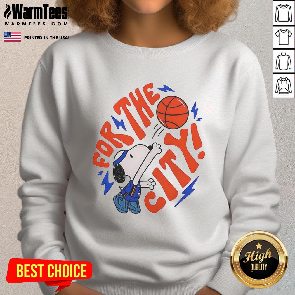 Awesome Snoopy Gilgeous-Alexander sweatshirt for Oklahoma City Thunder fans, featuring a stylish design and team spirit.