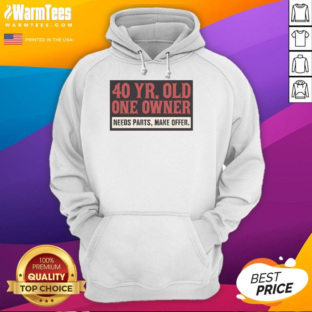 Good 40-Year-Old One Owner Hoodie for Sale - Need Parts, Make Offer - Vintage Apparel in Great Condition