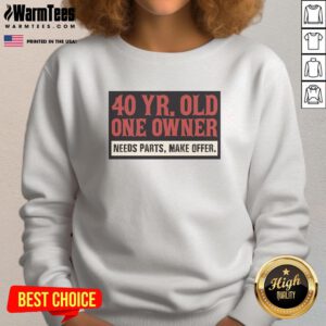 Good 40-Year-Old One Owner Sweatshirt for Sale - Need Parts, Make Offer - Vintage Apparel