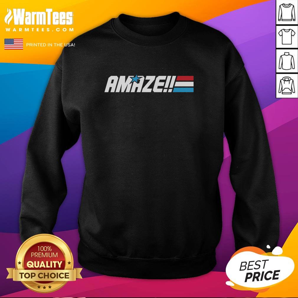 Good Amaze Sweatshirt in cozy fabric, featuring a trendy design perfect for casual outfits and everyday wear.