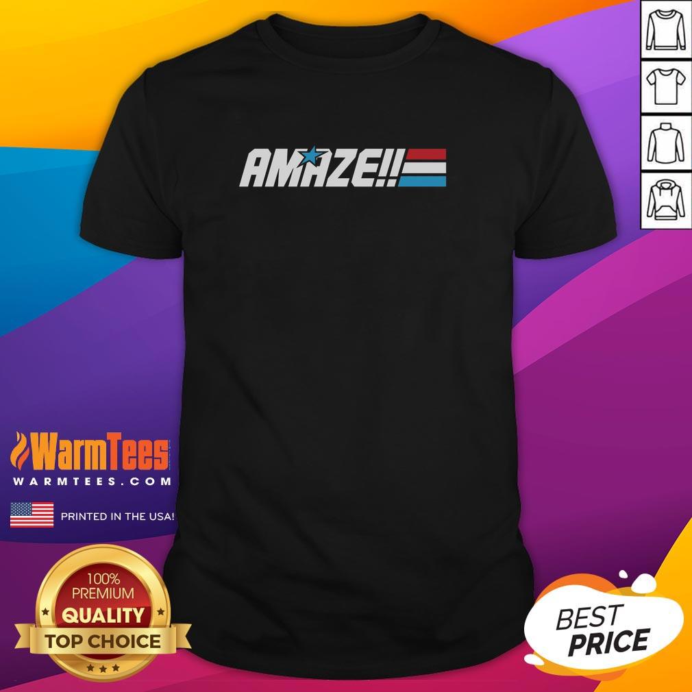 Good Amaze T-Shirt featuring vibrant colors and a modern design, perfect for casual wear and statement style.