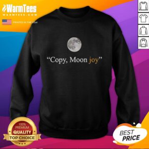 Good Copy Moon Joy Artemis Mission sweatshirt featuring a stylish design celebrating space exploration and the Artemis program.