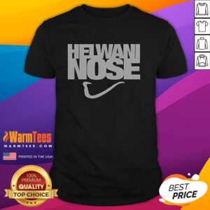 Good Helwani Nose Logo T-Shirt featuring a bold design of the iconic nose logo on a stylish tee.