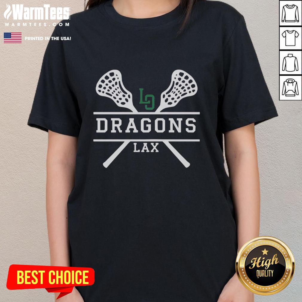 Good Team Lax Sports Fan Ladies Tee featuring vibrant design, perfect for female lacrosse enthusiasts and game days.