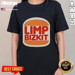 Nice Limp Bizkit Burger King parody logo on a stylish ladies tee, perfect for fans of music and unique fashion.
