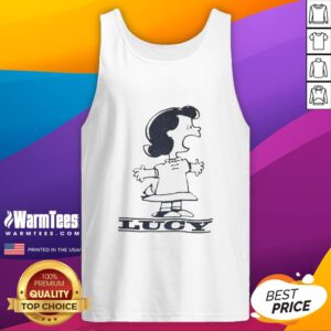 Official Lucy Van Pelt Peanuts 1960 tank top featuring classic comic art, perfect for fans of the beloved character.