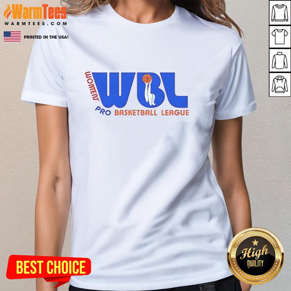Official Women's Pro Basketball League Ladies Tee in vibrant colors, perfect for fans and players celebrating women's sports.