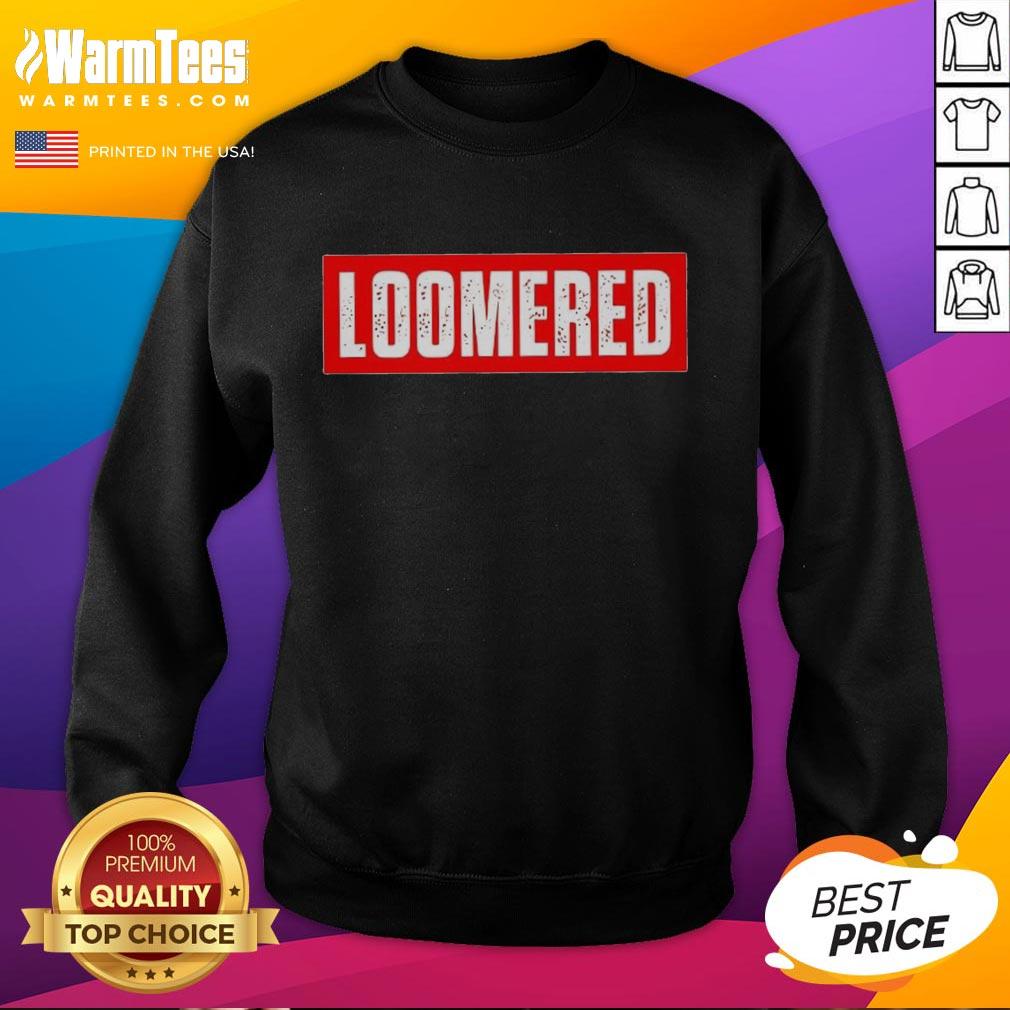 Original Loomered Logo Sweatshirt featuring a stylish design and comfortable fit, perfect for casual wear.