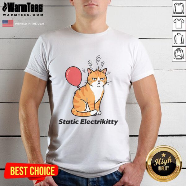 Pretty Static Pretty Static Electrikitty T-Shirt - WarmTees