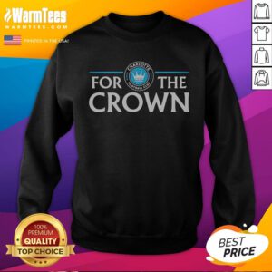 Awesome Charlotte Football Club For The Crown Minted 2022 sweatshirt featuring club colors and logo