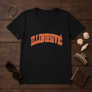 Awesome Illinoisivic Il Balkan Ball V-Neck Shirt