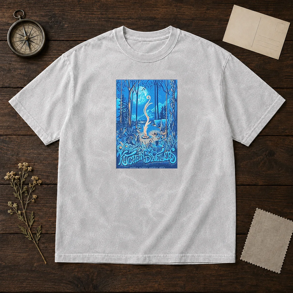 Awesome Kitchen Dwellers June 2026 Tour Washed T-Shirt