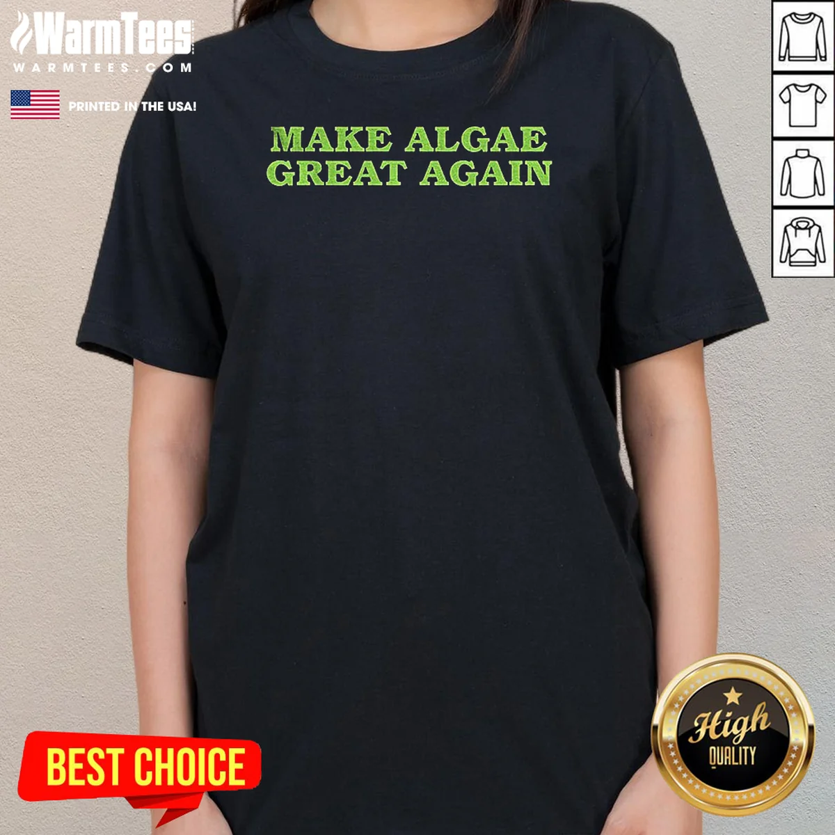 Awesome Make Algae Great Again Team Ladies Shirt Awesome Make Algae Great Again Team Ladies Shirt