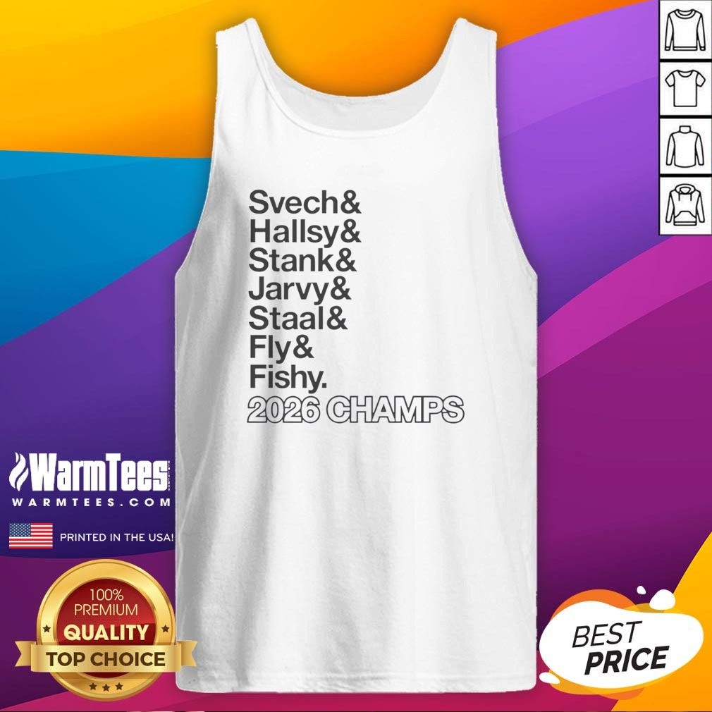 Awesome Svechnikov Hall Hamilton Stankoven Jarvis Staal Necas Aho Carolina Hurricanes Tank Top