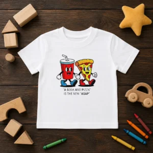 Funny A Soda And Pizza Is The New ASAP Kids T-Shirt