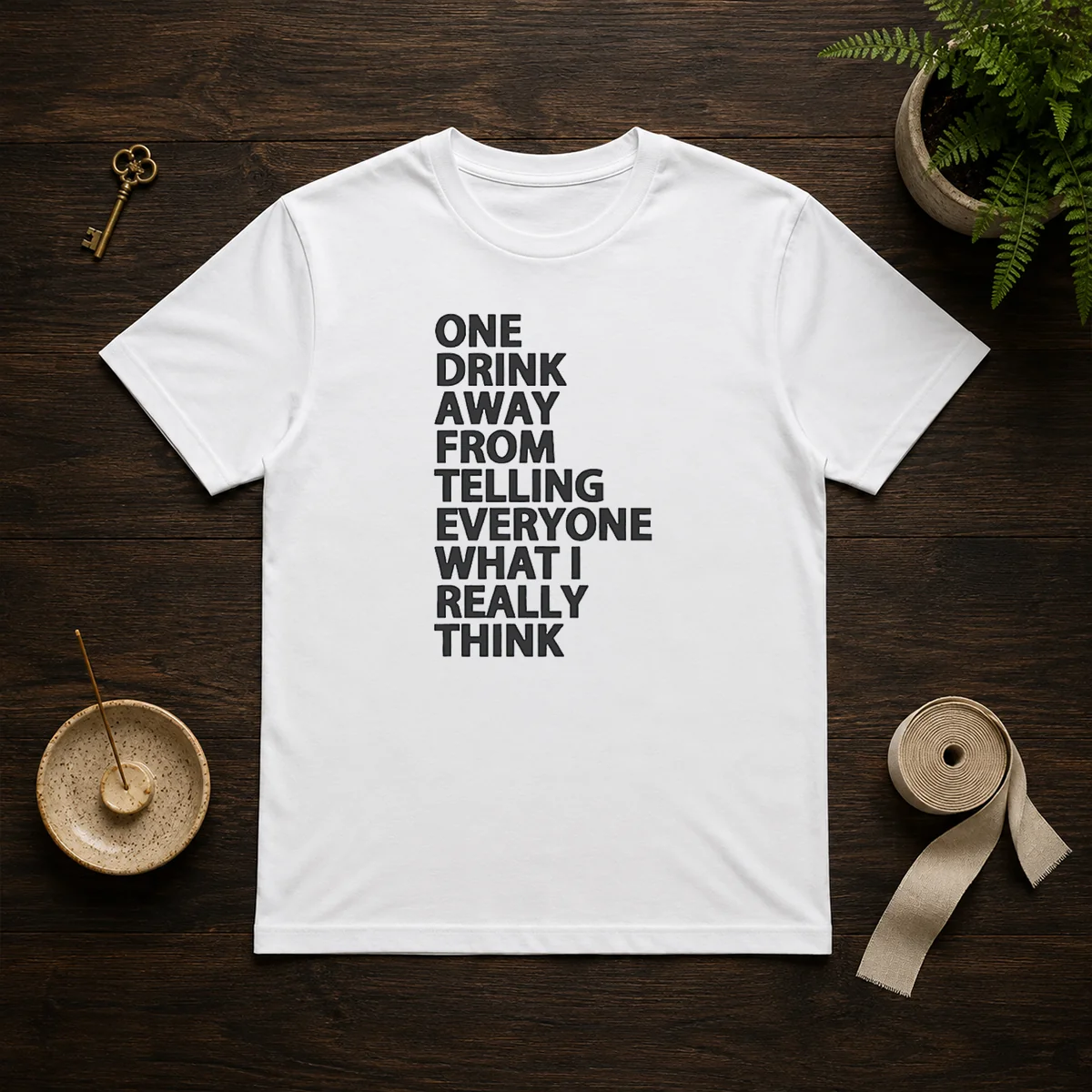 Funny One Drink Away From Telling Shirt Funny One Drink Away From Telling Shirt
