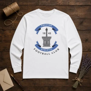 Funny Preston Athletic Football Club 1945 Soccer Long Sleeve Shirt