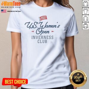 Funny US Women'S Open Inverness Club 2027 ladies tee showcasing a playful golf-themed design.