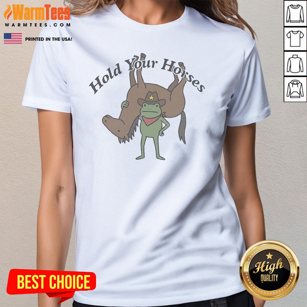 Horse Lover Shirt on Ladies Shirt Horse Lover Shirt shown as a ladies shirt preview