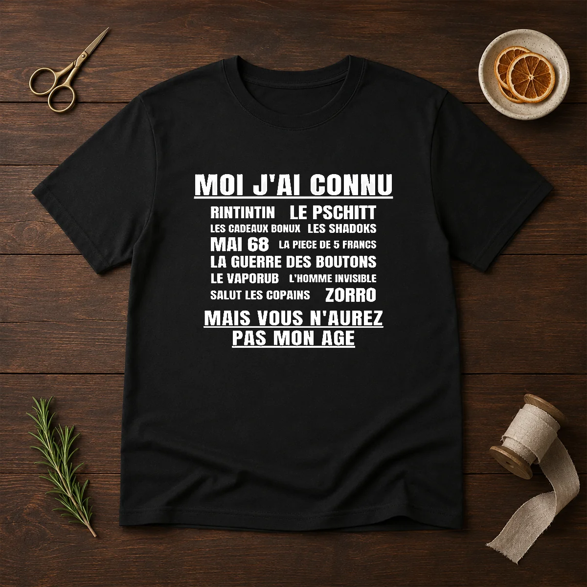Good Moi Jai Connu Rintintin Le Shirt Good Moi Jai Connu Rintintin Le Shirt