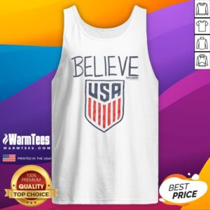 Good Ted Lasso Believe USA National Soccer Tank Top