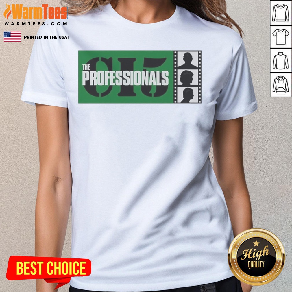 Good The Professionals CI5 Bodie Doyle And Cowley TV Series Shirt on Ladies Shirt Good The Professionals CI5 Bodie Doyle And Cowley TV Series Shirt shown as a ladies shirt preview