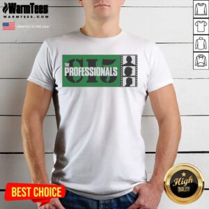 Good The Professionals CI5 Bodie Doyle And Cowley TV Series shirt displayed on a flat surface