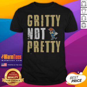 Hot Georgia Tech Gritty Not Pretty Mascot shirt featuring a bold design on a comfortable fabric.