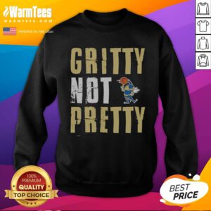 Hot Georgia Tech Gritty Not Pretty Mascot sweatshirt featuring a bold graphic design.