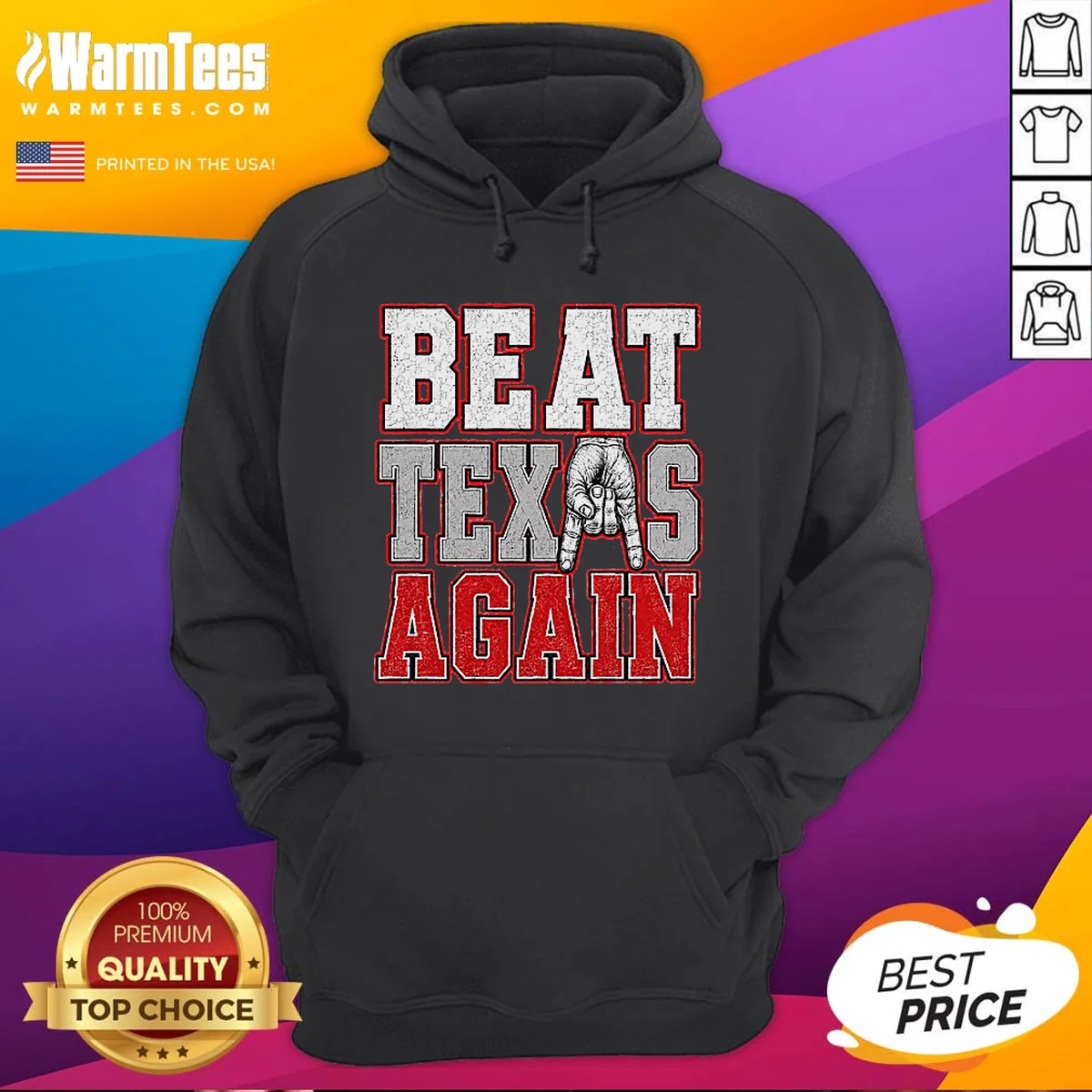 Hot Oklahoma Sooners Beat Texas Again College Football Hoodie