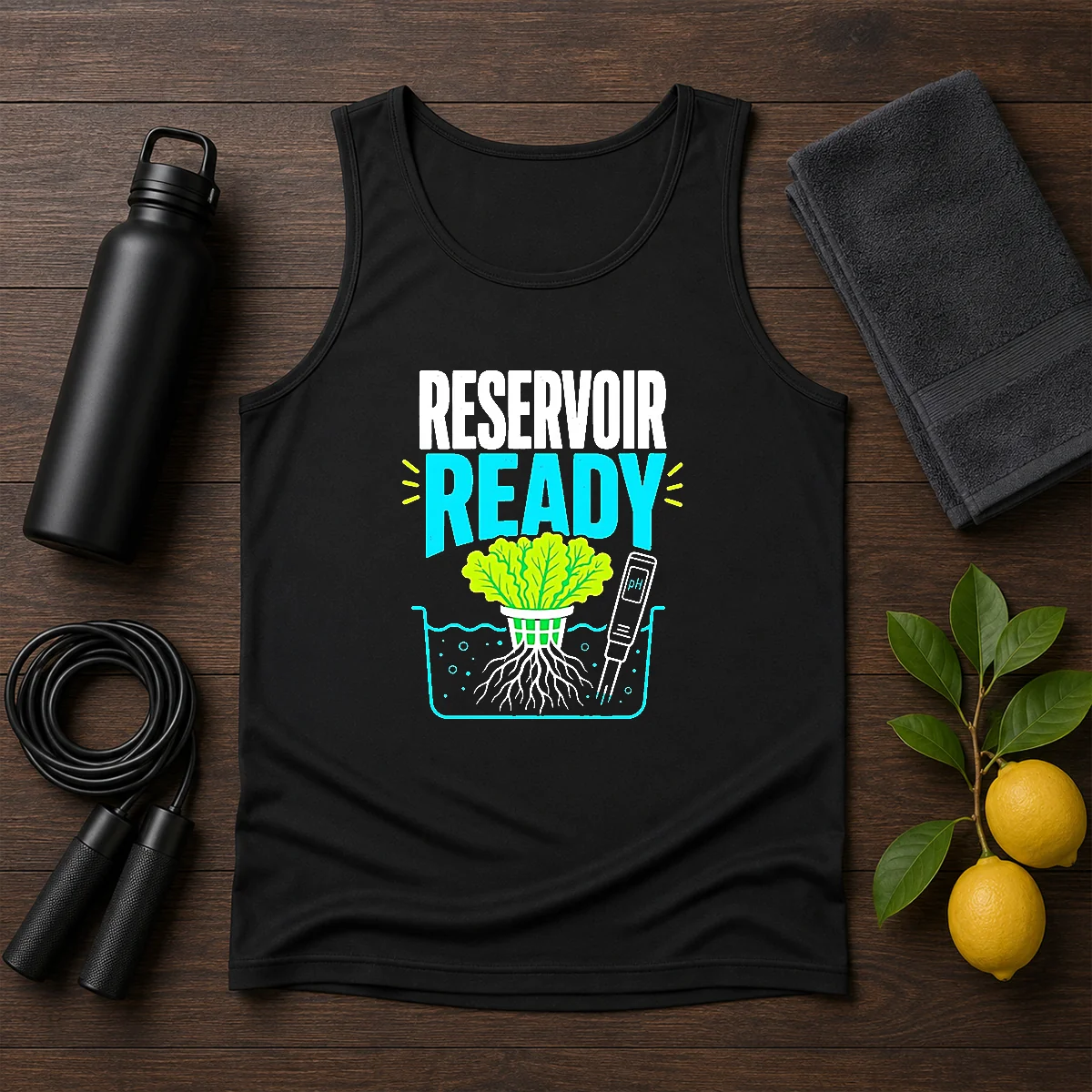 Hot Reservoir Ready Hydroponic Lettuce Tank Top